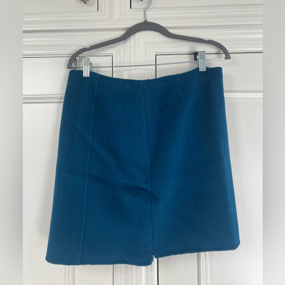 Elie Tahari Teel Wool Skirt